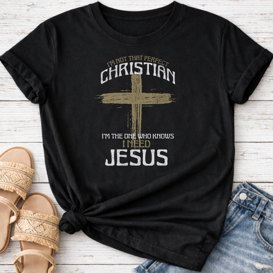 CHRISTIAN CROSS T-SHIRT