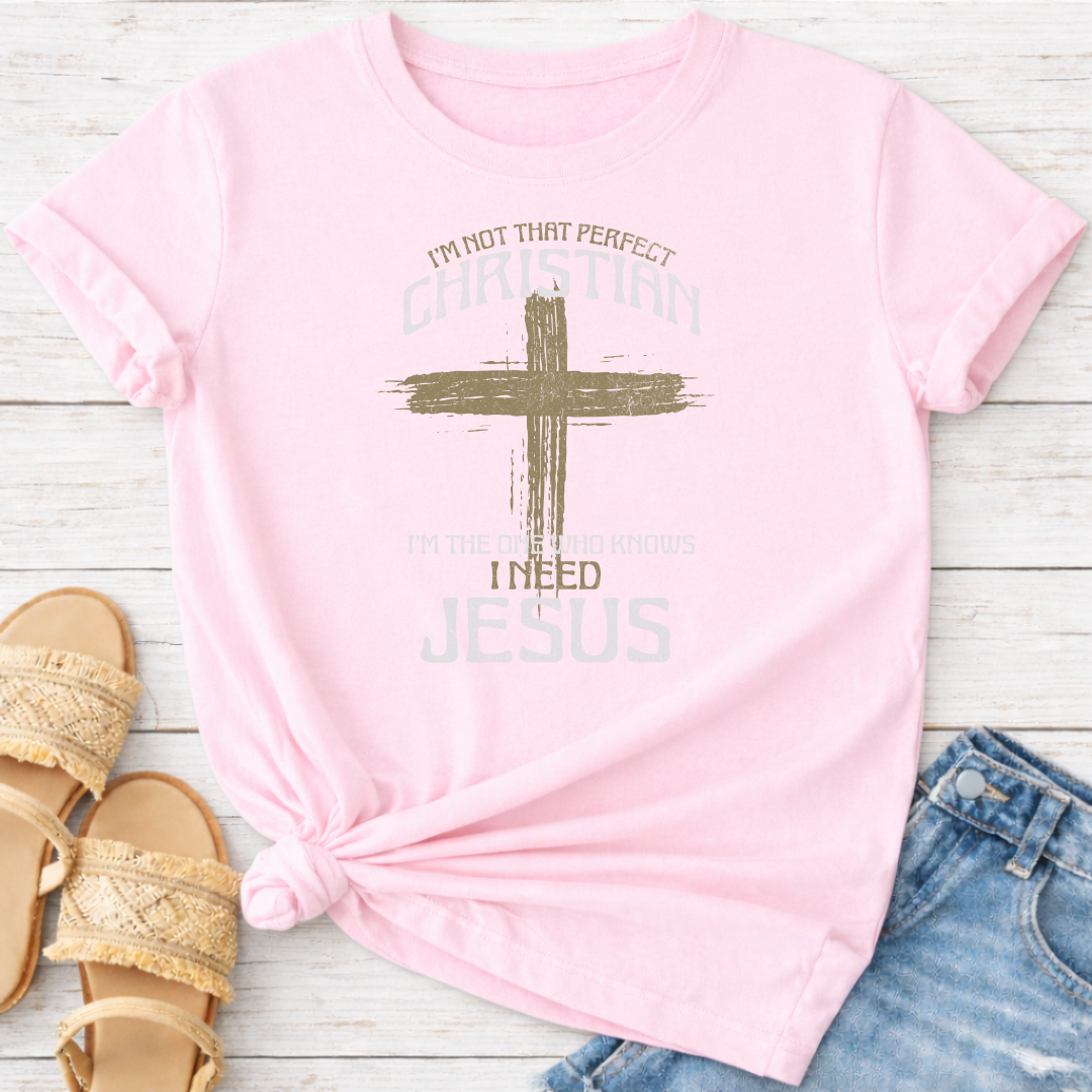 CHRISTIAN CROSS T-SHIRT