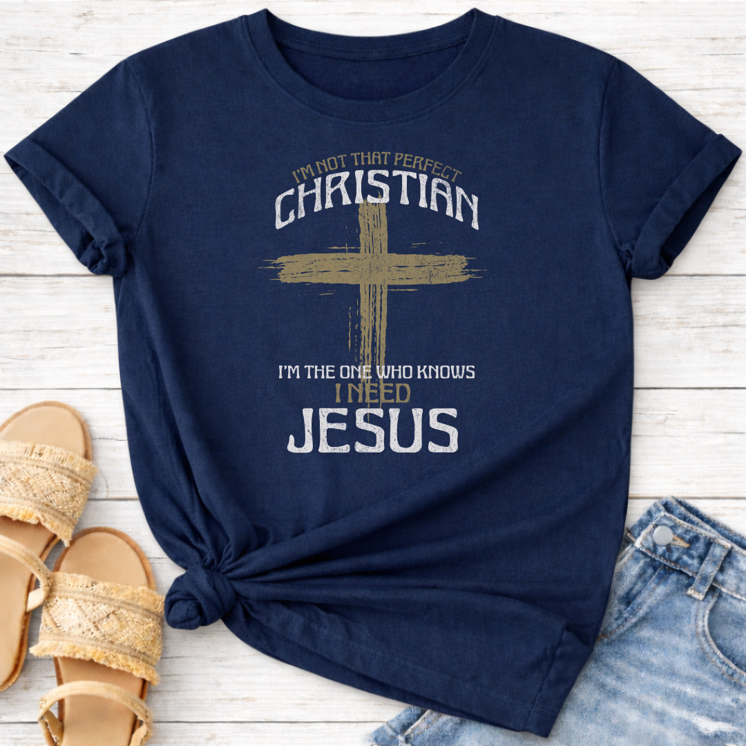 CHRISTIAN CROSS T-SHIRT