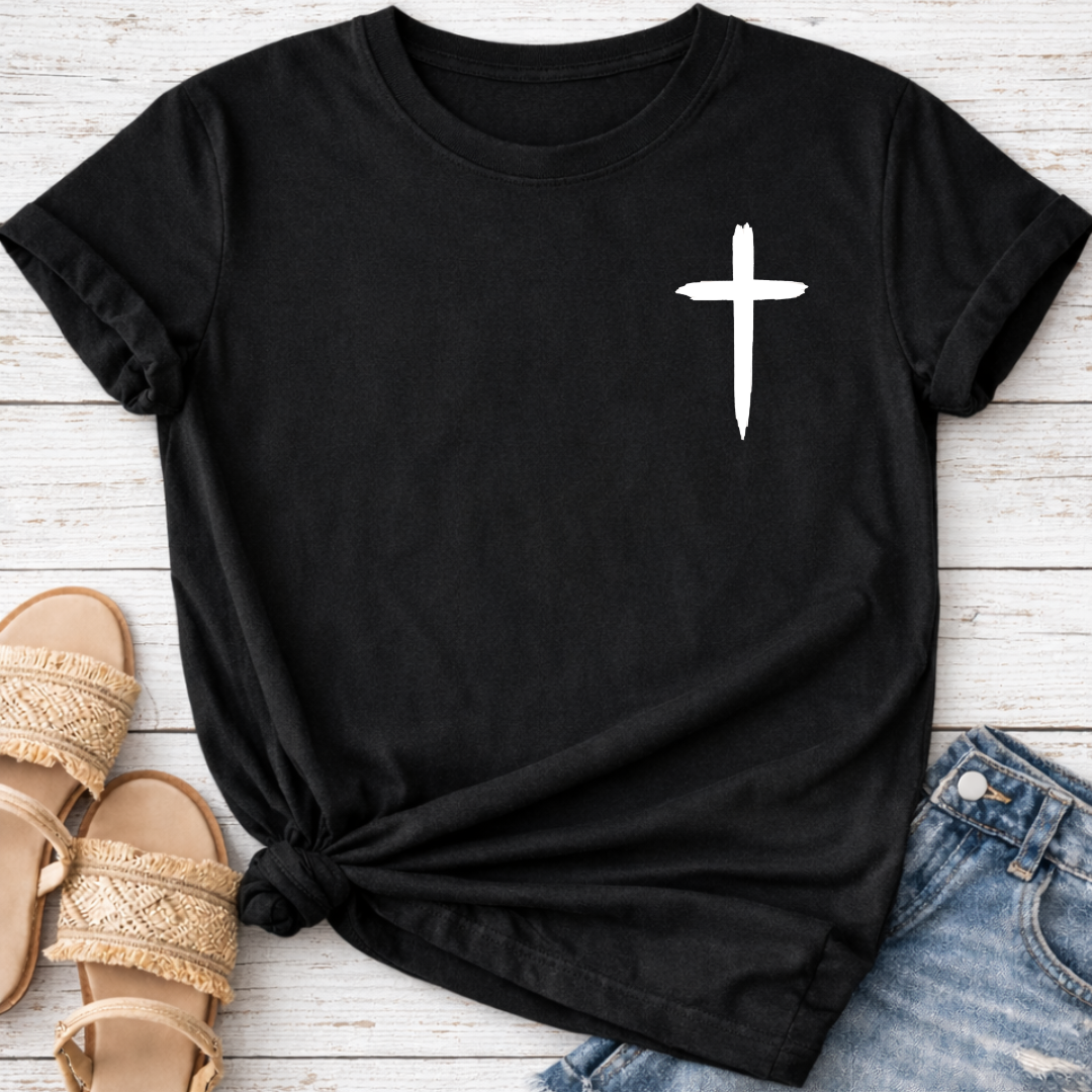 MINIMAL CROSS T-SHIRT