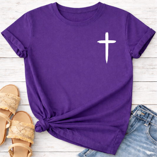 MINIMAL CROSS T-SHIRT