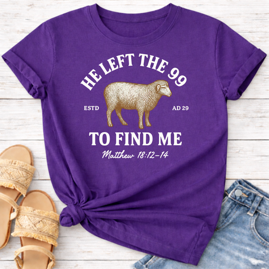 MATTHEW 18:12-14 T-SHIRT