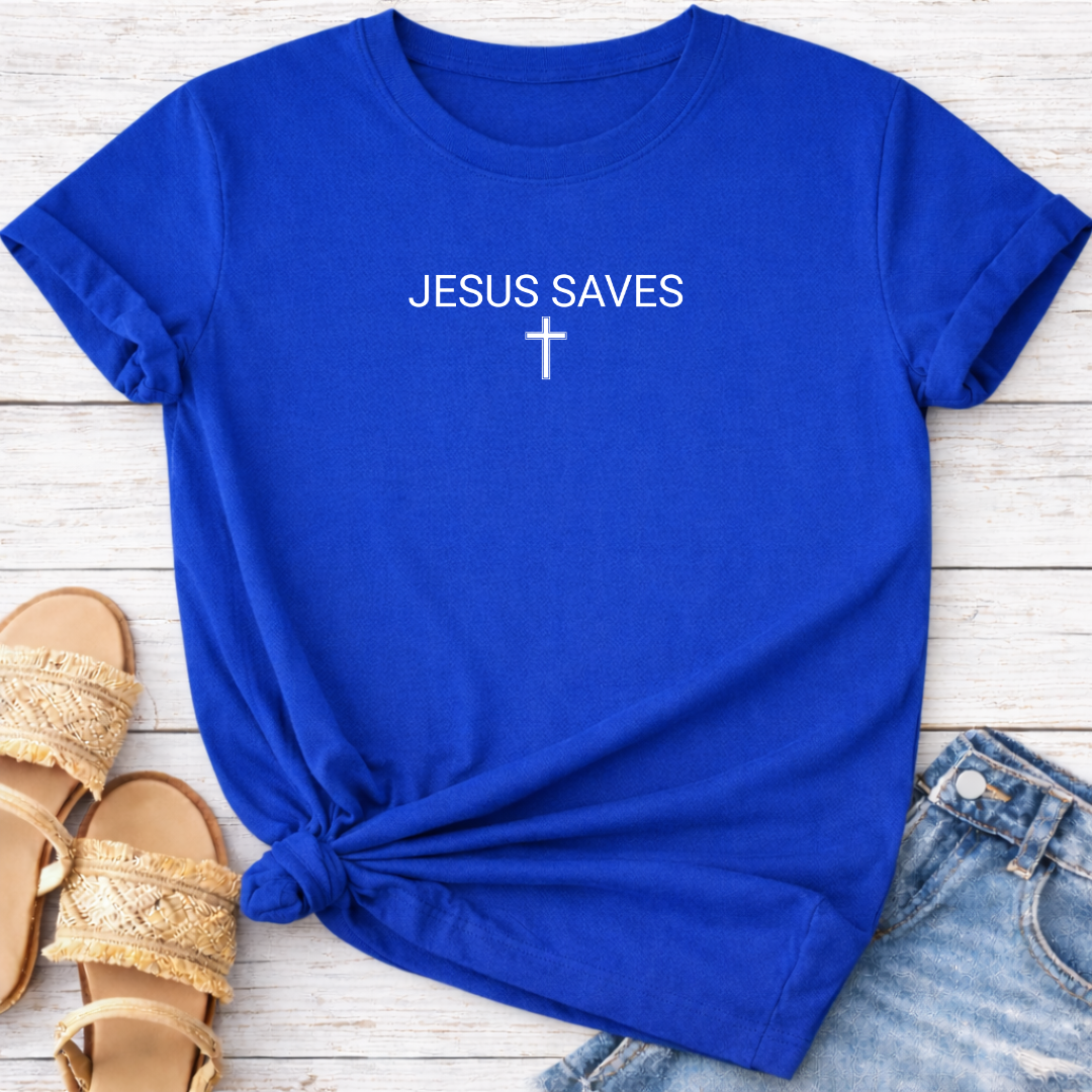 JESUS SAVES T-SHIRT