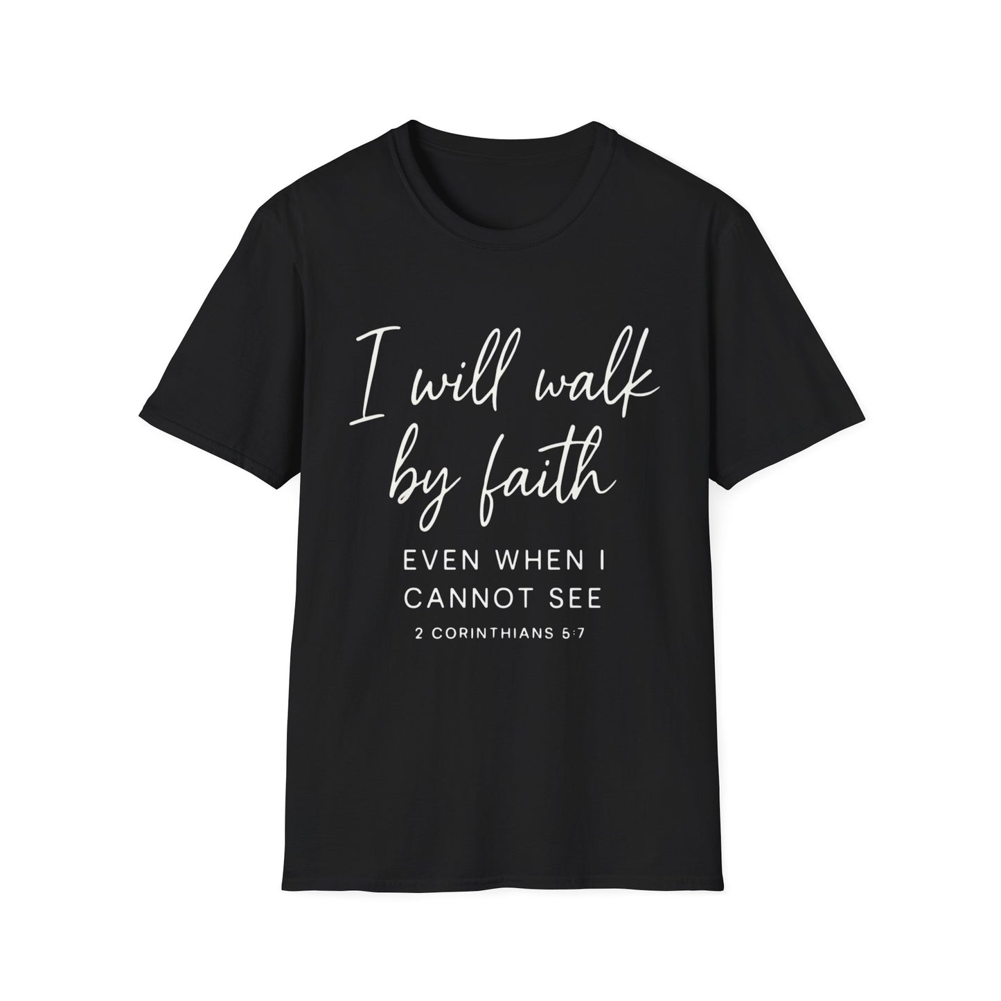 2 CORINTHIANS 5:7 T-SHIRT