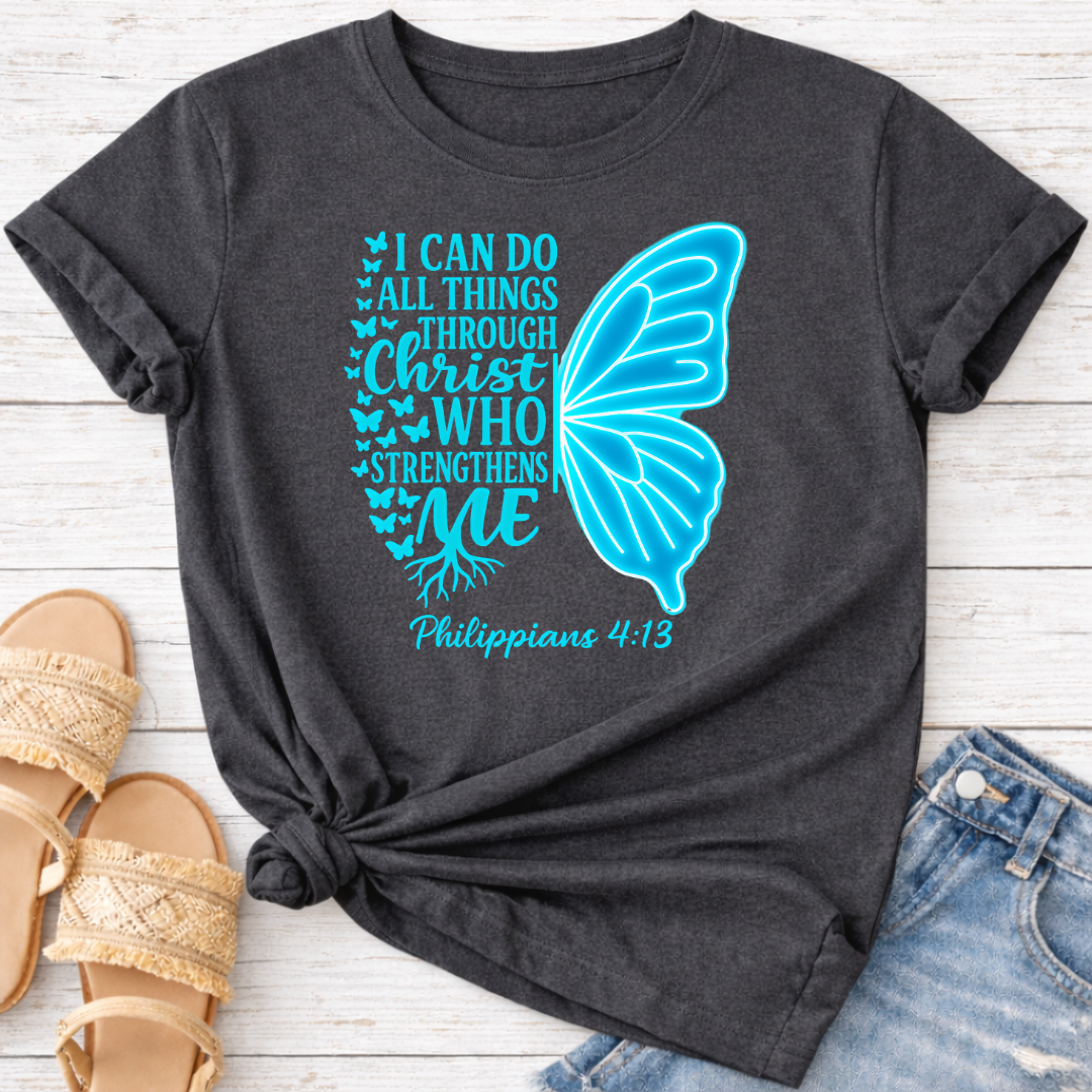 PHILIPPIANS 4:13 T-SHIRT