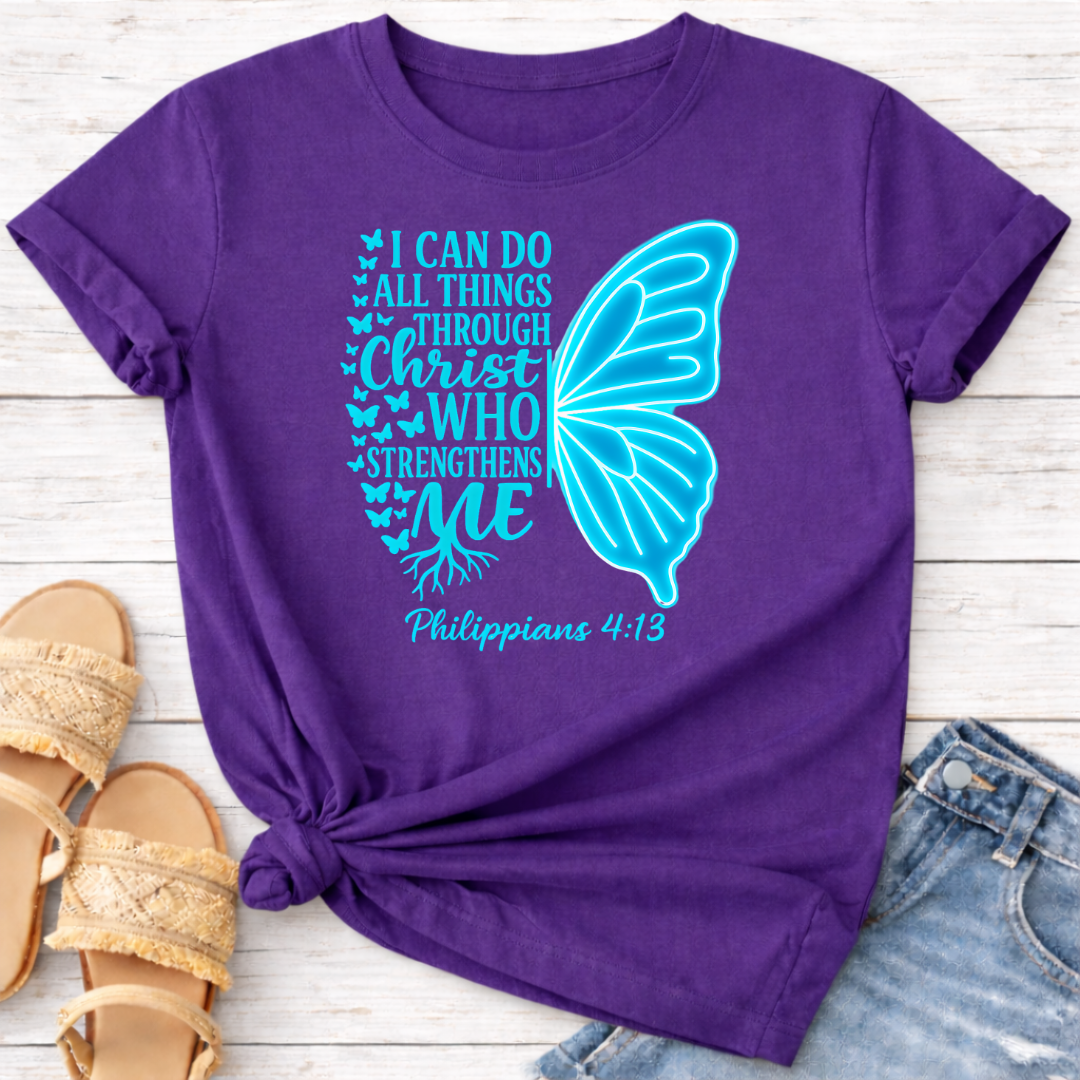 PHILIPPIANS 4:13 T-SHIRT