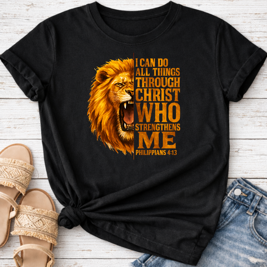 PHILIPPIANS 4:13 T-SHIRT