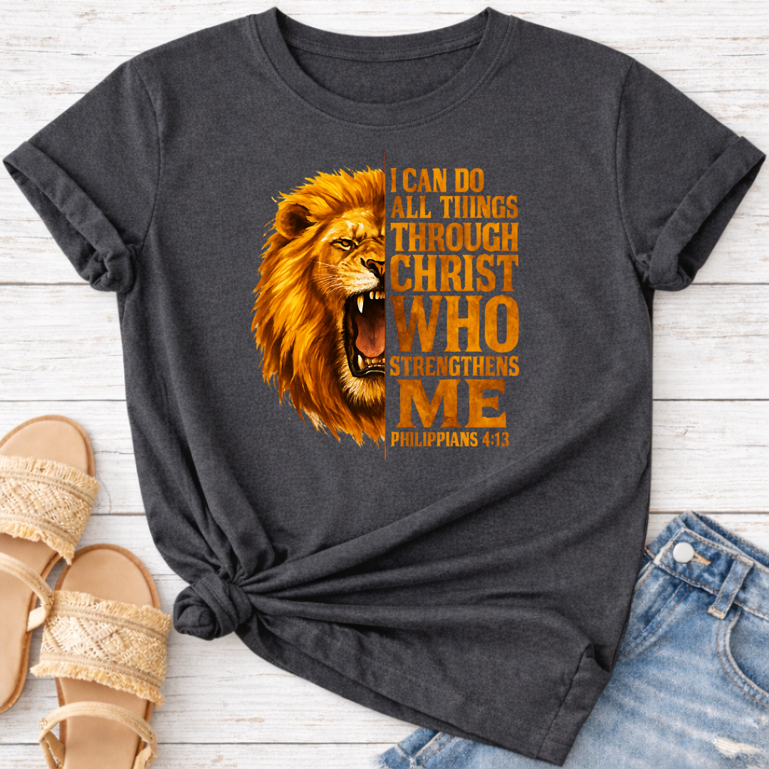 PHILIPPIANS 4:13 T-SHIRT
