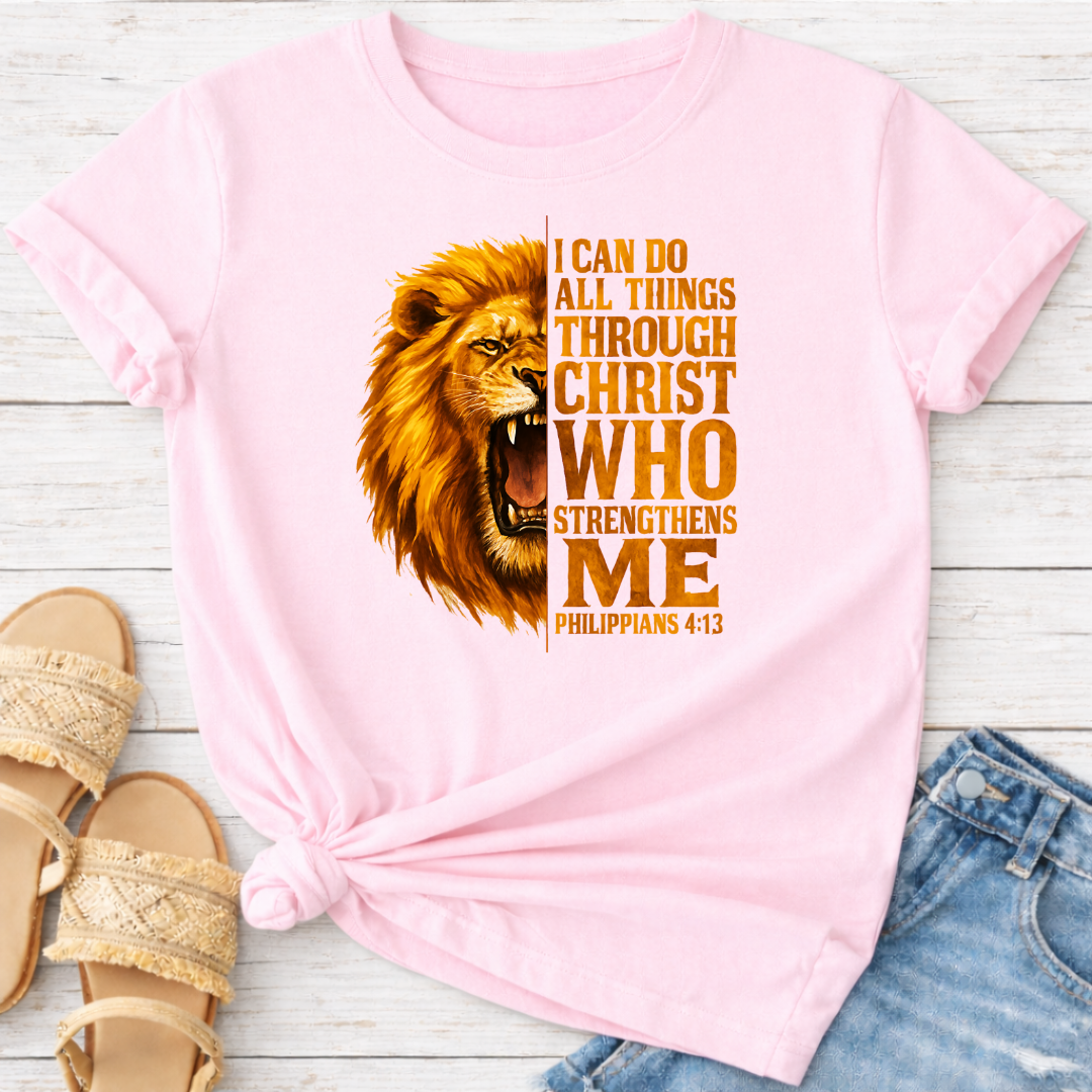 PHILIPPIANS 4:13 T-SHIRT