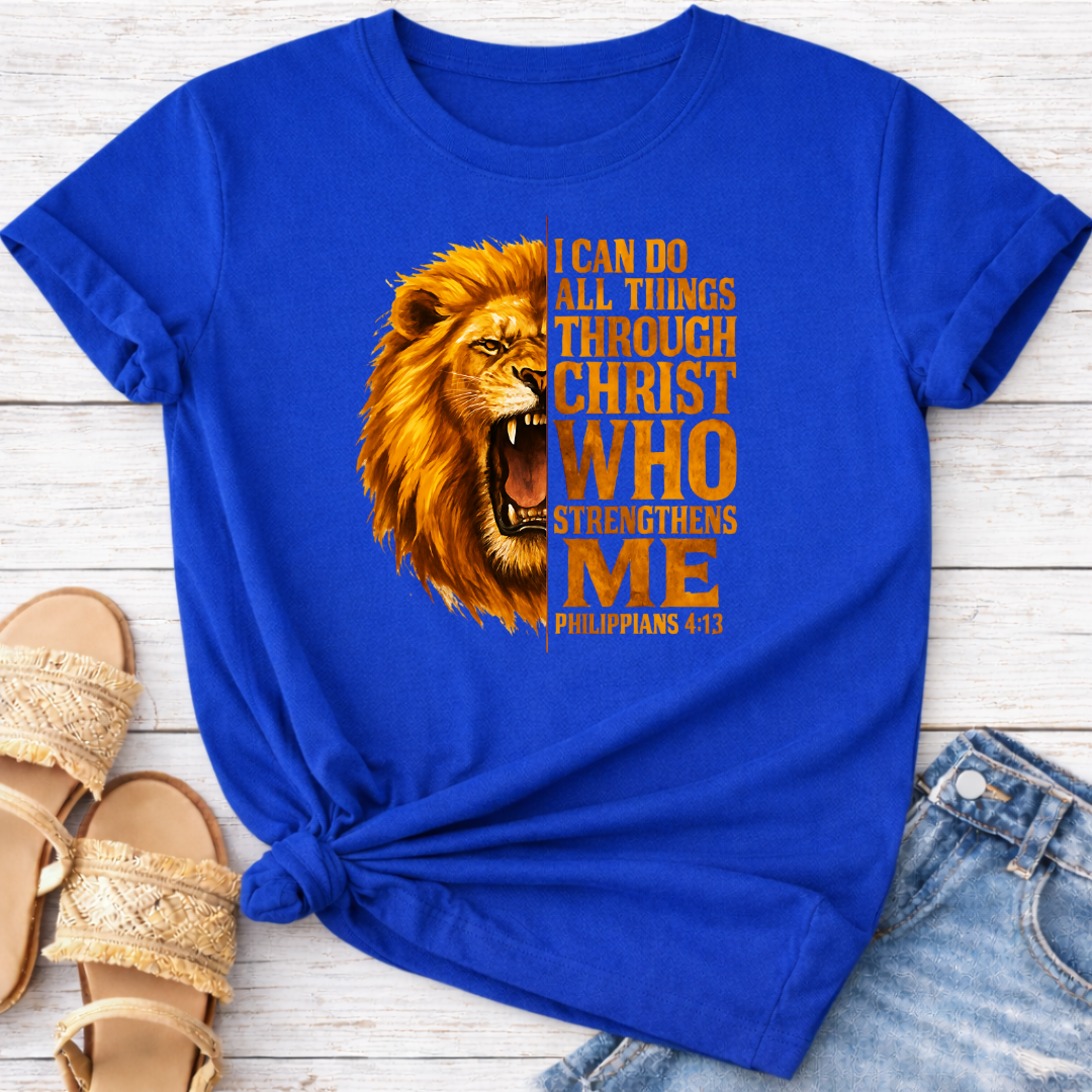 PHILIPPIANS 4:13 T-SHIRT