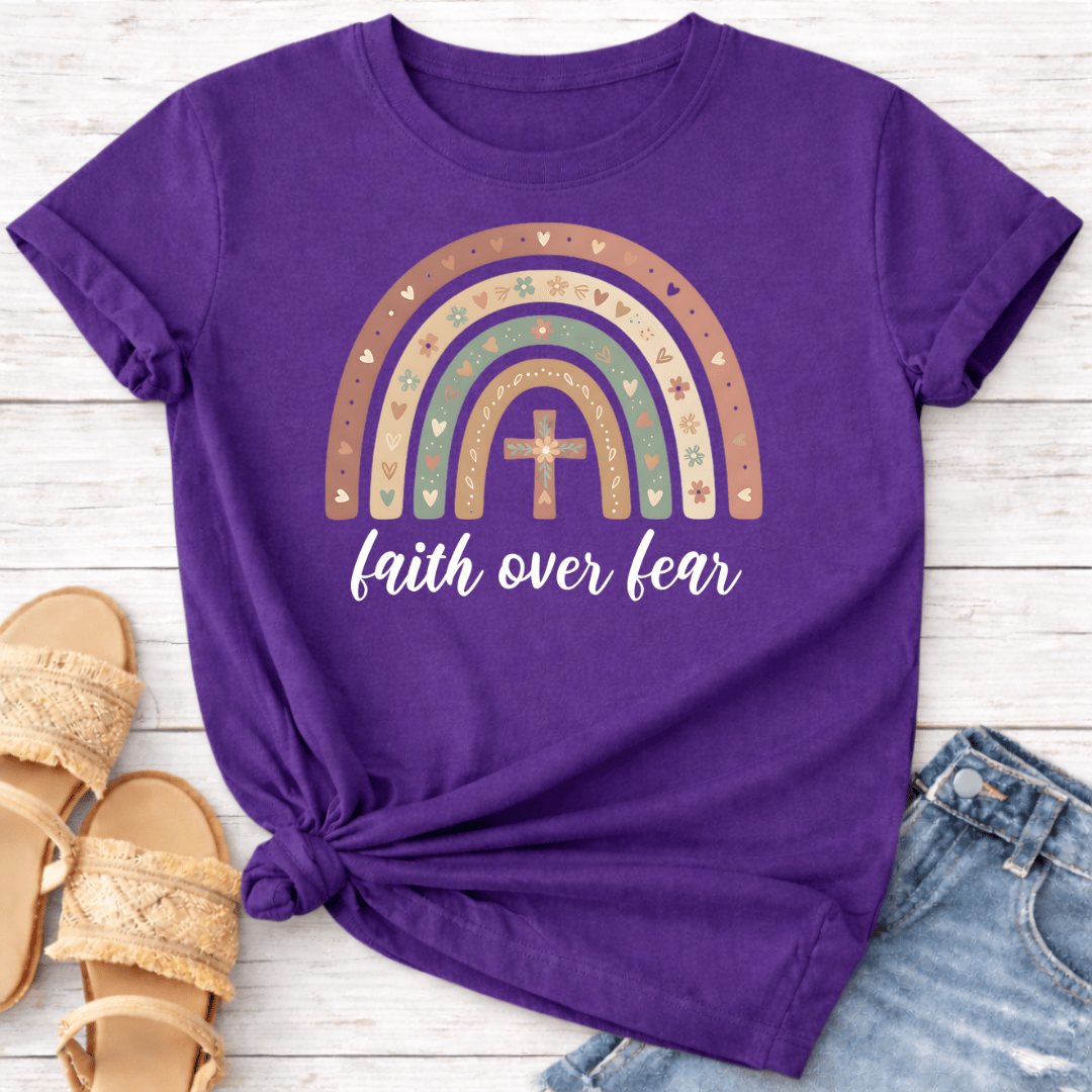 FAITH OVER FEAR T-SHIRT