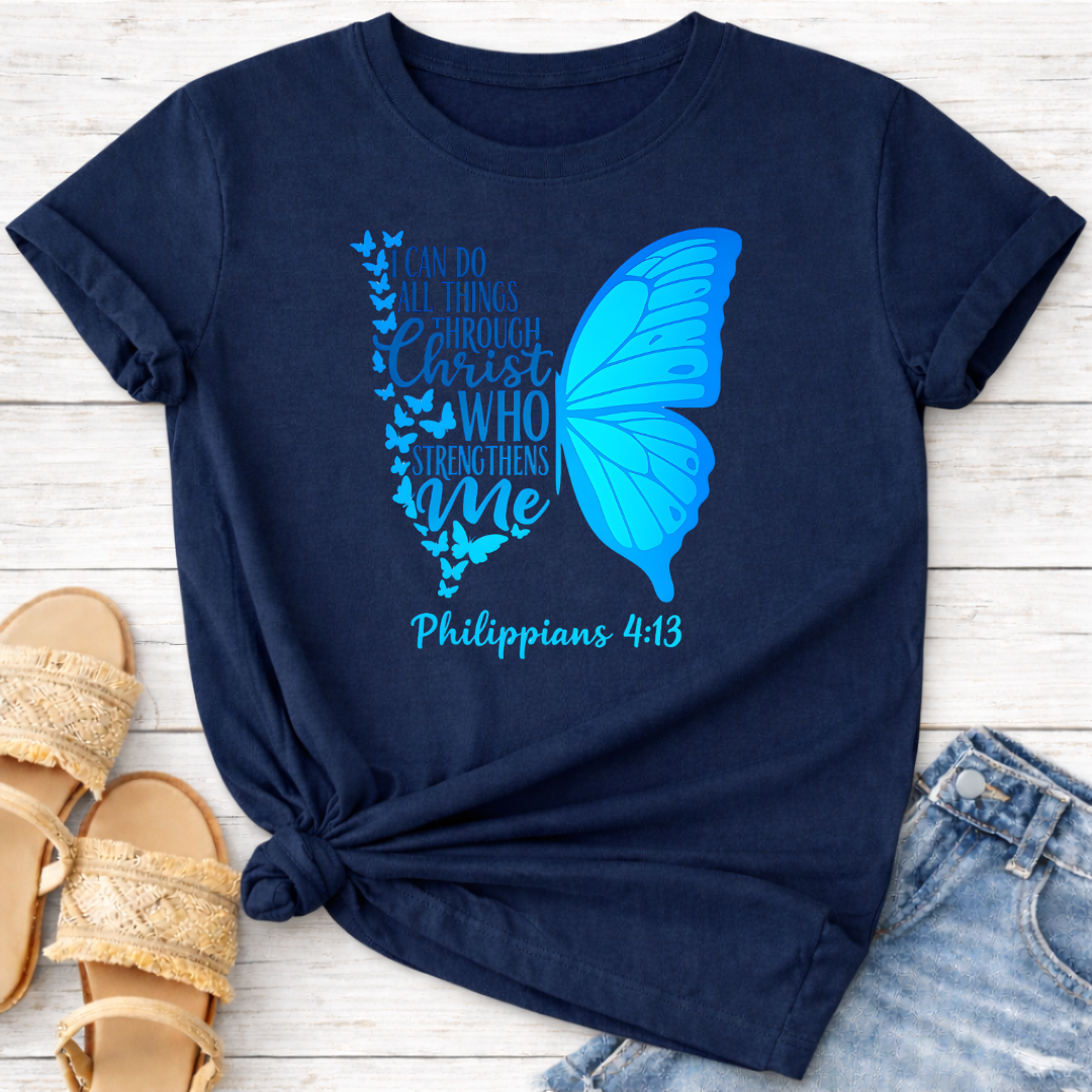 CHRISTIAN BUTTERFLY T-SHIRT