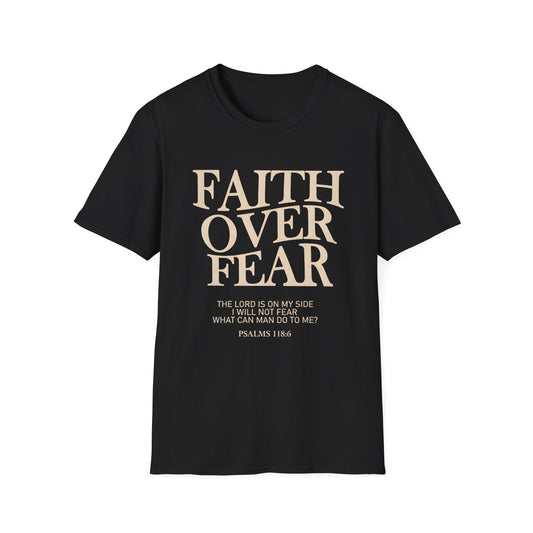FAITH OVER FEAR T-SHIRT