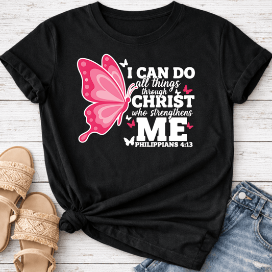 FAITH BUTTERFLY T-SHIRT