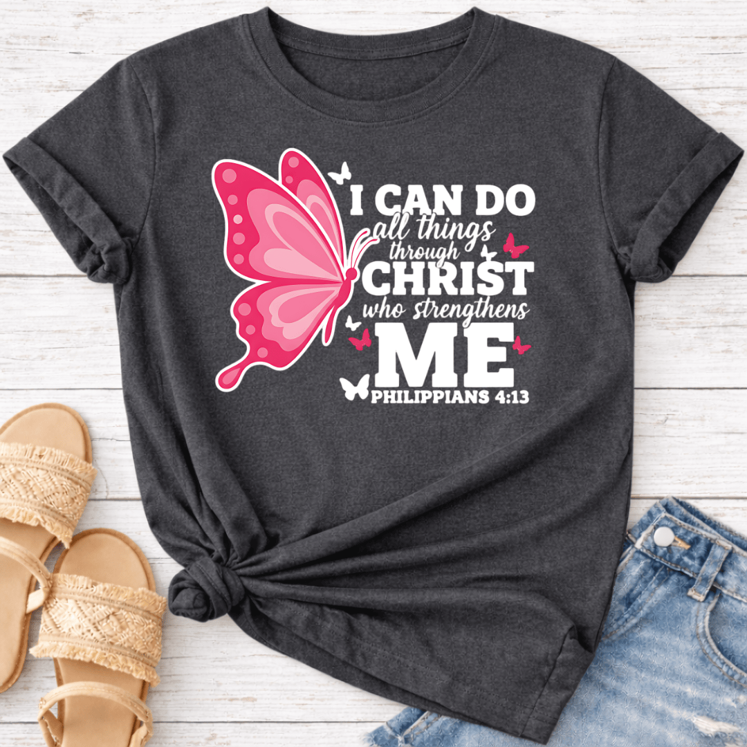 FAITH BUTTERFLY T-SHIRT