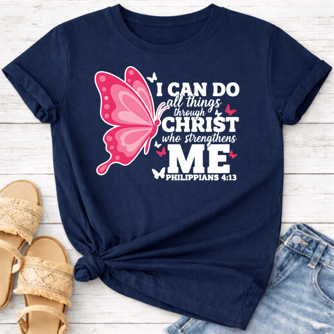 FAITH BUTTERFLY T-SHIRT