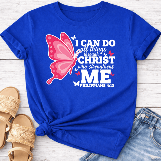 FAITH BUTTERFLY T-SHIRT