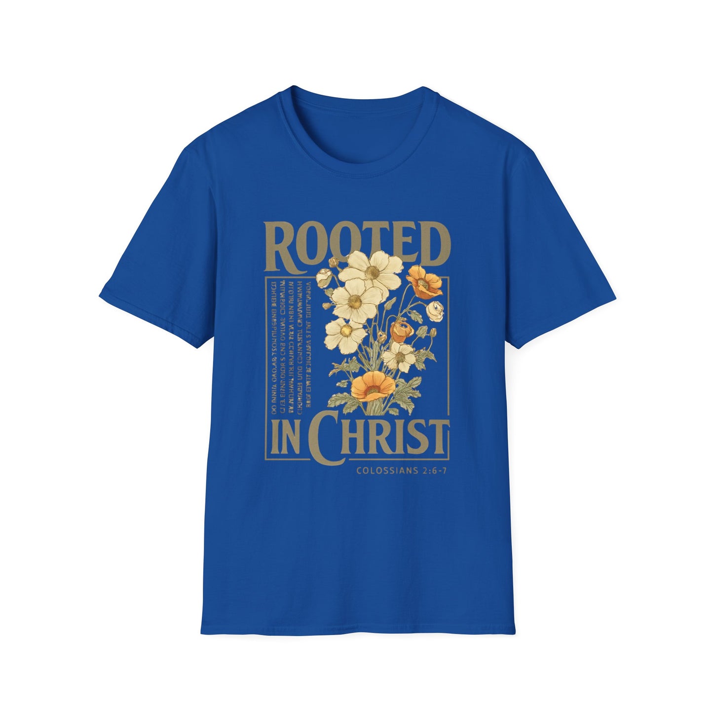 ROOTED IN CHRIST T-SHIRT