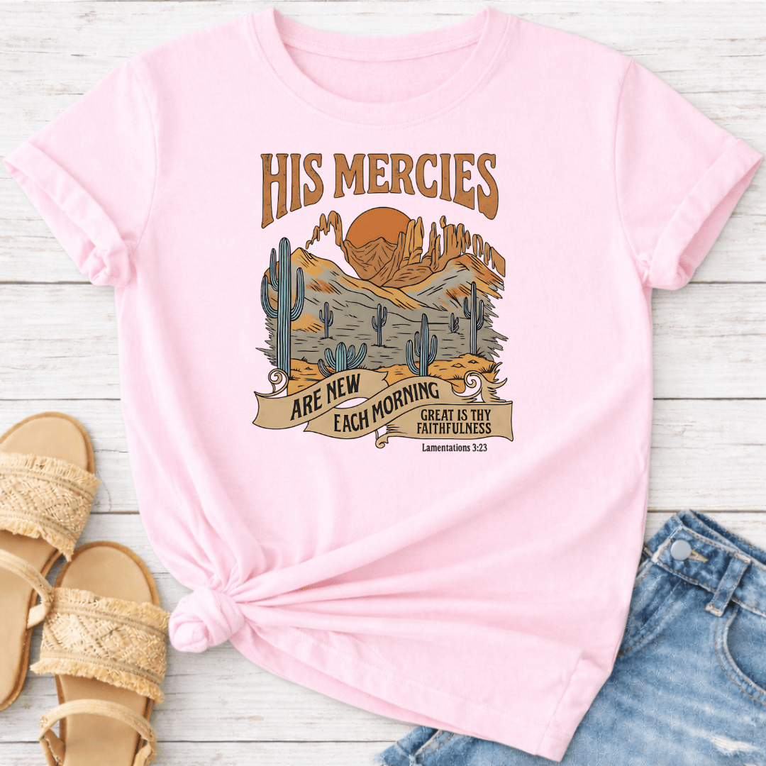 LAMENTATIONS 3:23 T-SHIRT