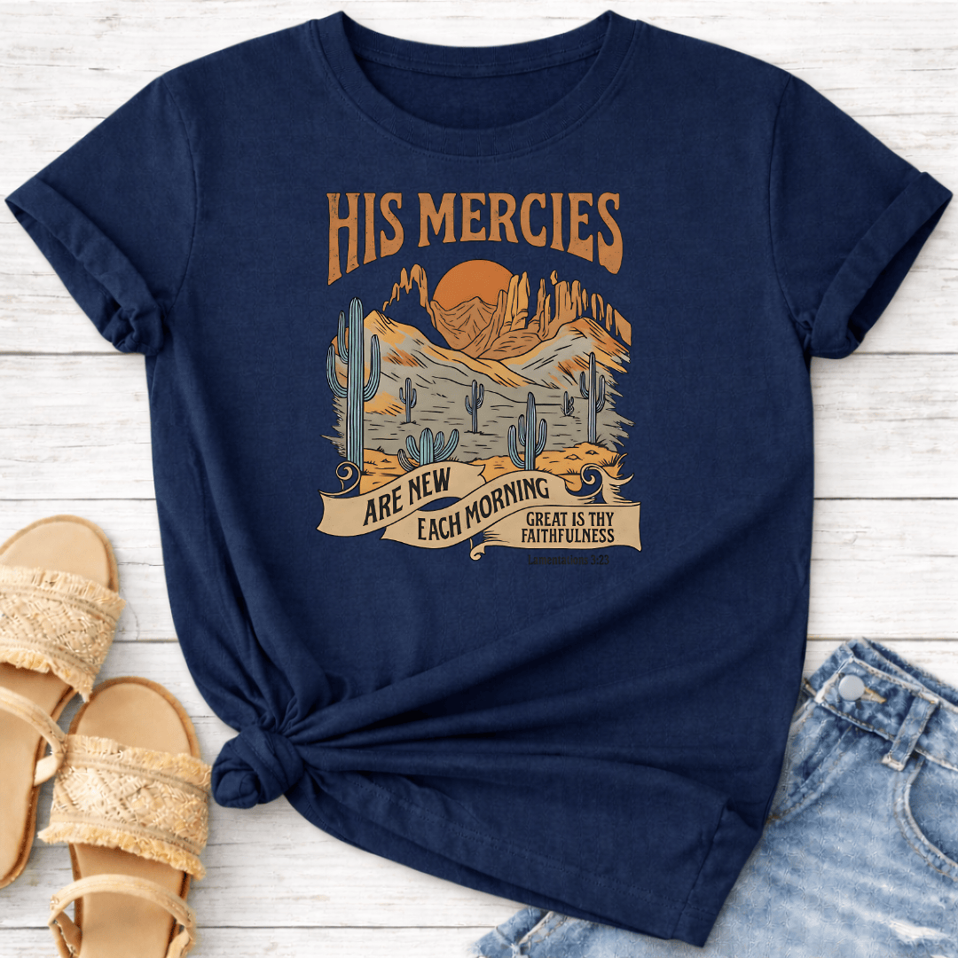 LAMENTATIONS 3:23 T-SHIRT