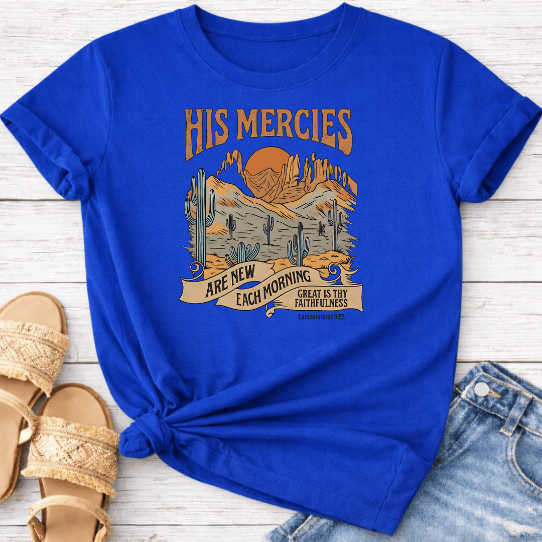 LAMENTATIONS 3:23 T-SHIRT