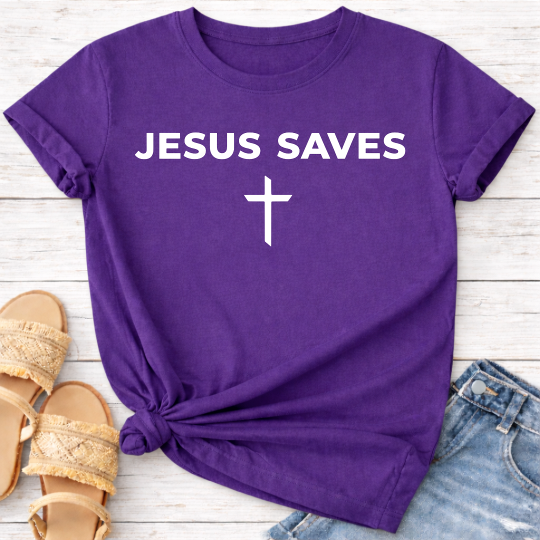 JESUS SAVES T-SHIRT