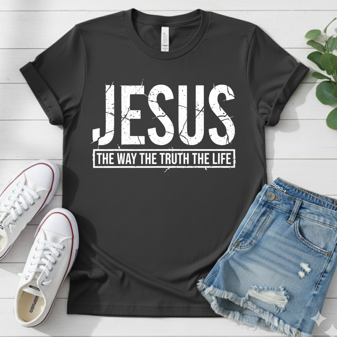 JESUS THE WAY THE TRUTH THE LIFE T-SHIRT