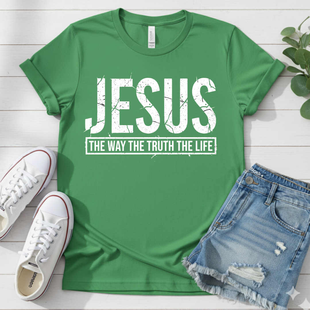JESUS THE WAY THE TRUTH THE LIFE T-SHIRT