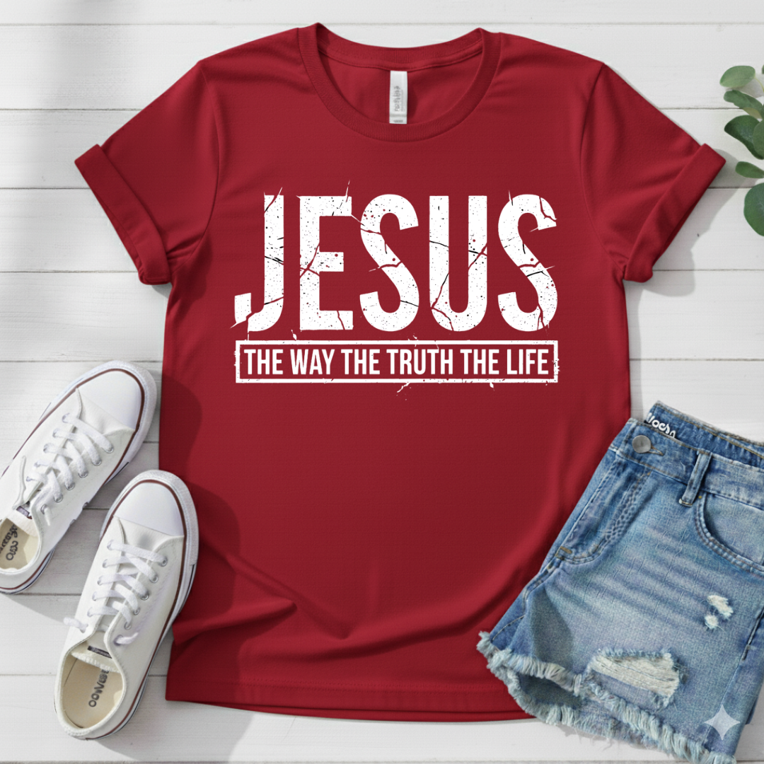 JESUS THE WAY THE TRUTH THE LIFE T-SHIRT