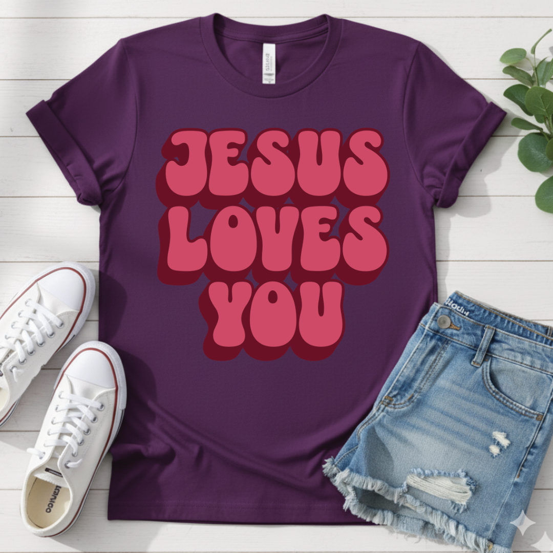 JESUS LOVES YOU T-SHIRT