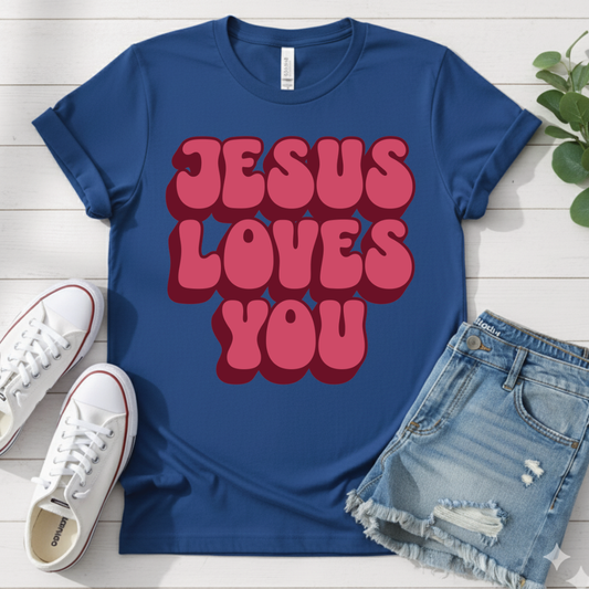 JESUS LOVES YOU T-SHIRT