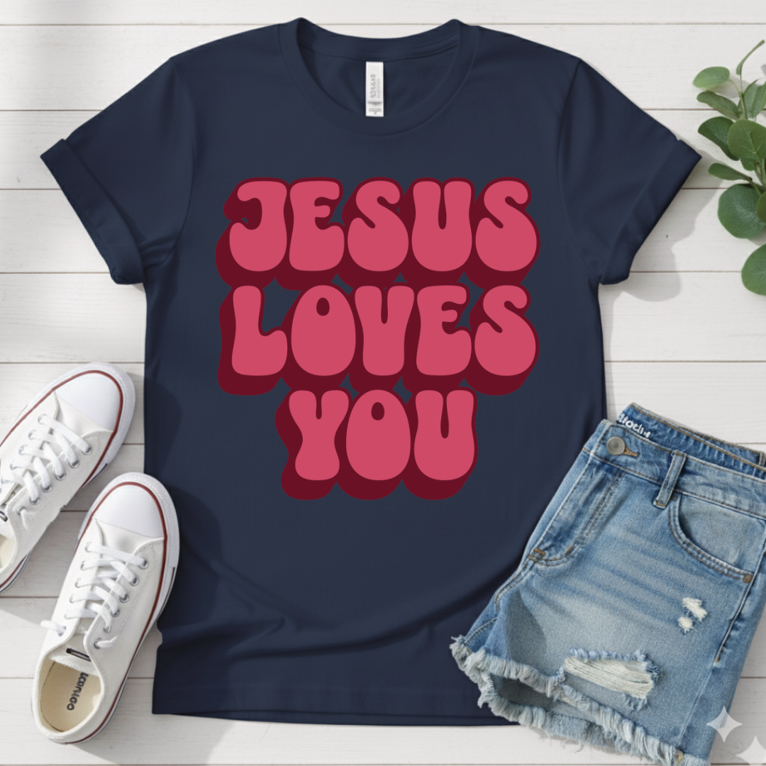 JESUS LOVES YOU T-SHIRT