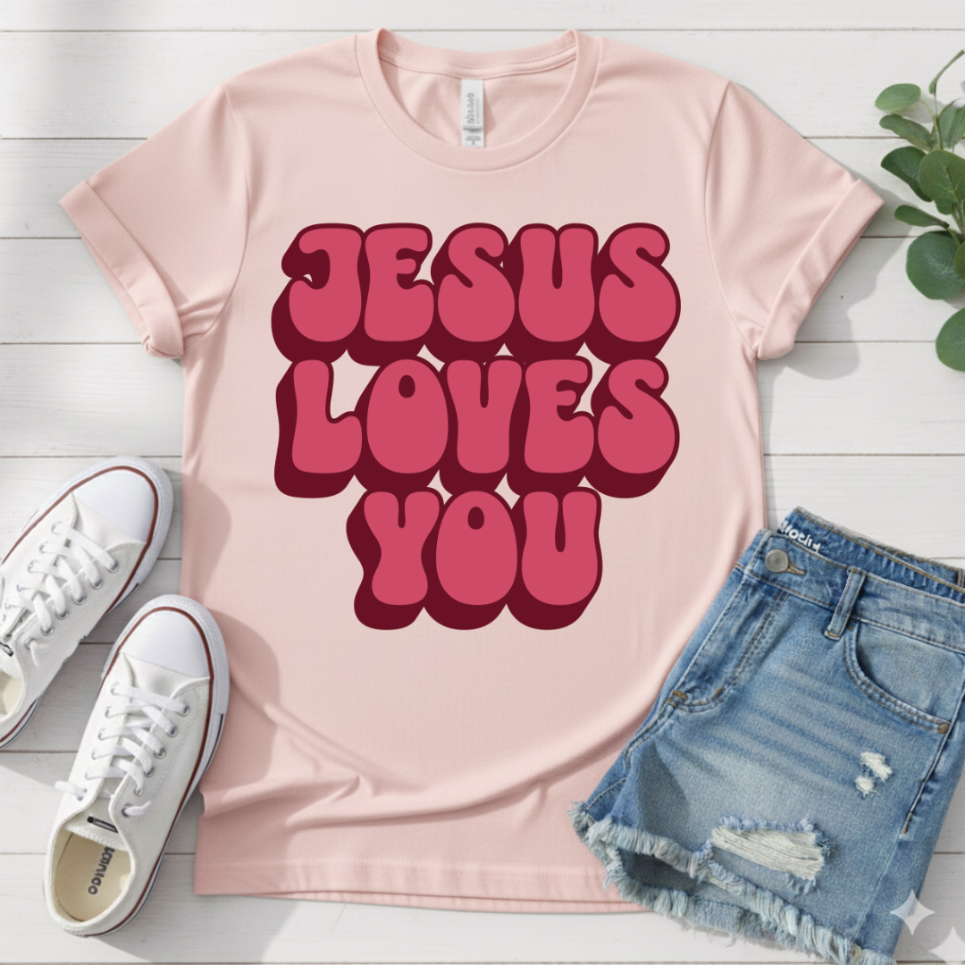 JESUS LOVES YOU T-SHIRT