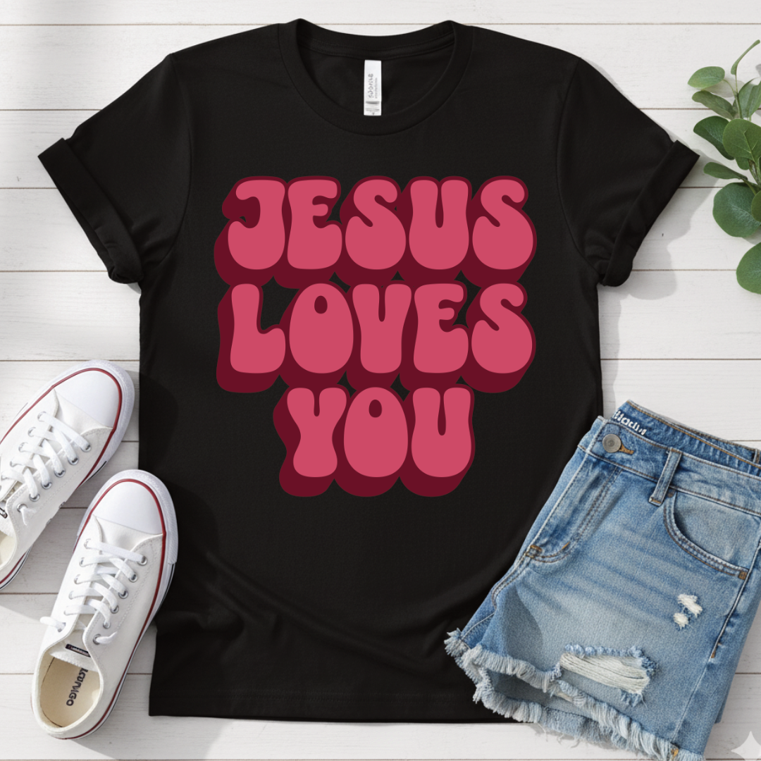 JESUS LOVES YOU T-SHIRT