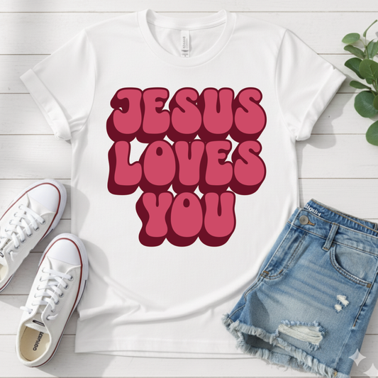 JESUS LOVES YOU T-SHIRT