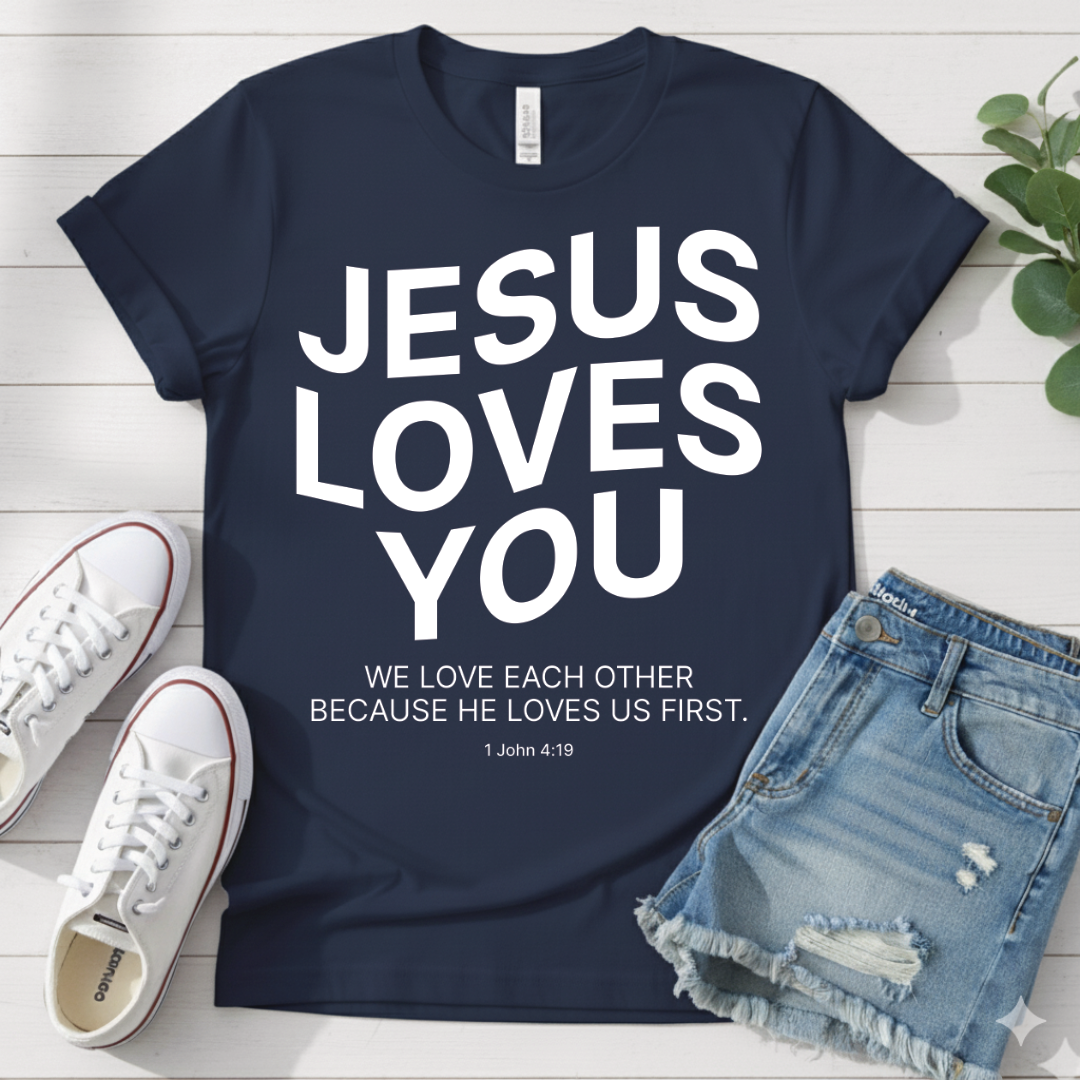 JESUS LOVES YOU T-SHIRT