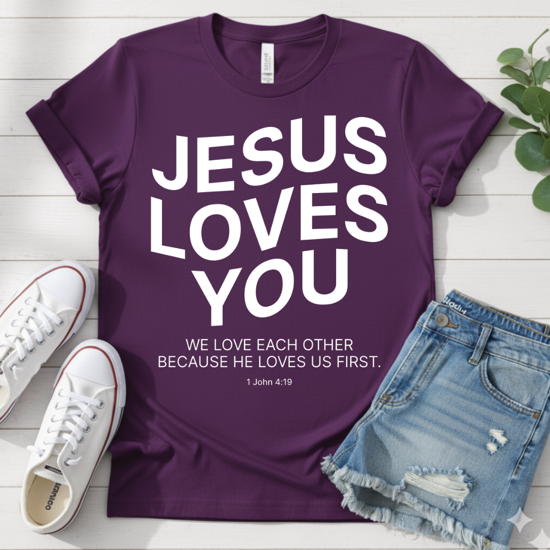 JESUS LOVES YOU T-SHIRT