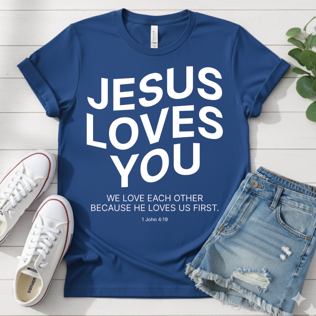 JESUS LOVES YOU T-SHIRT