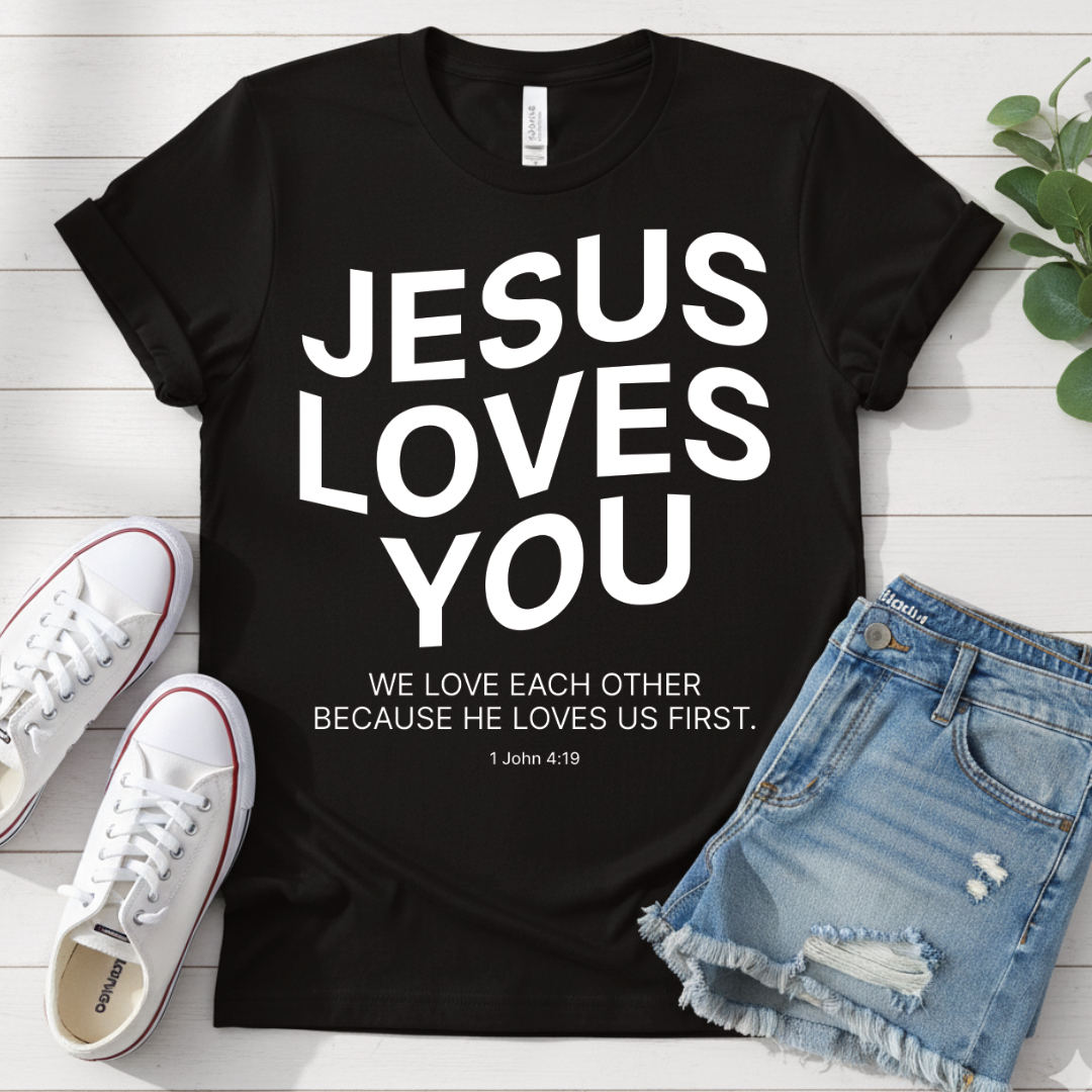 JESUS LOVES YOU T-SHIRT