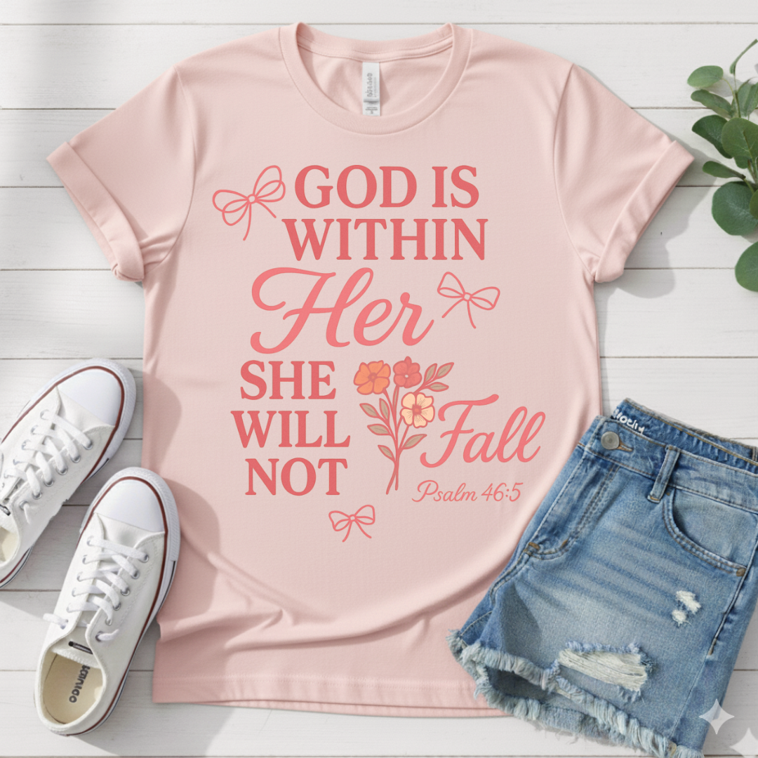 PSALM 46:5 T-SHIRT