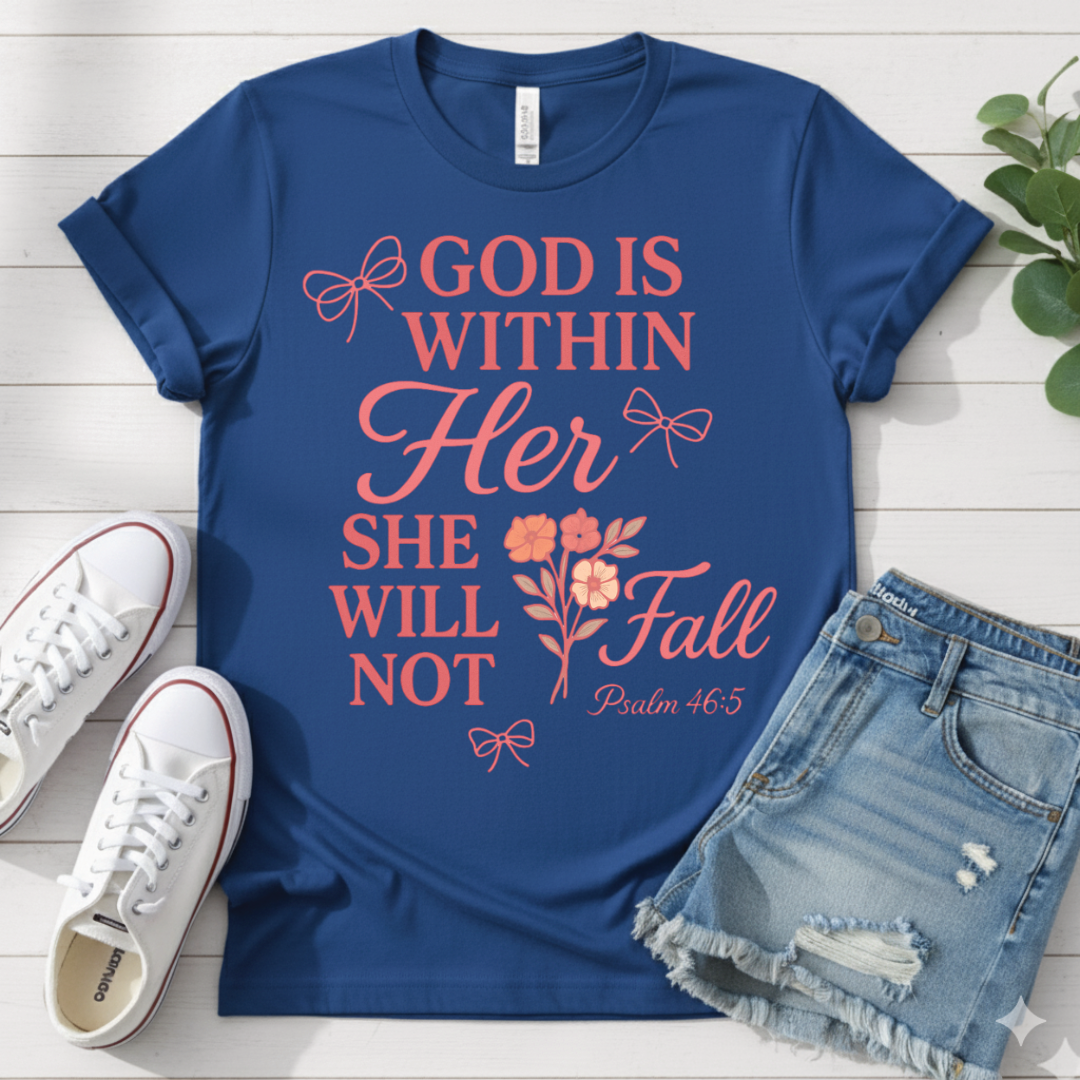 PSALM 46:5 T-SHIRT