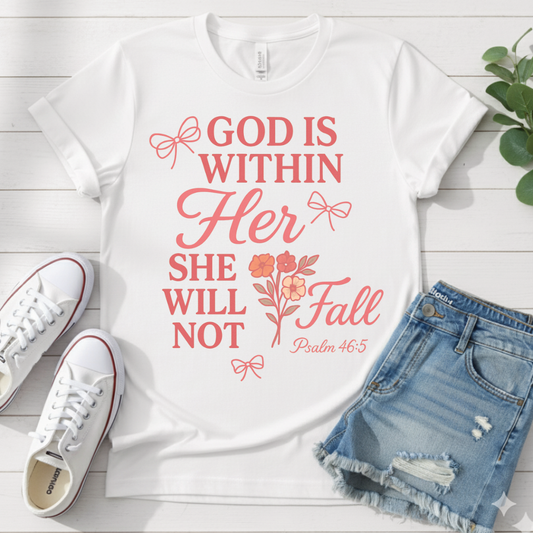 PSALM 46:5 T-SHIRT