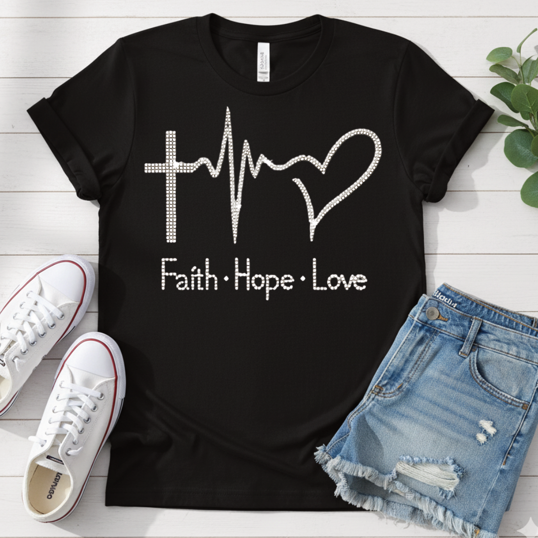 FAITH HOPE LOVE T-SHIRT