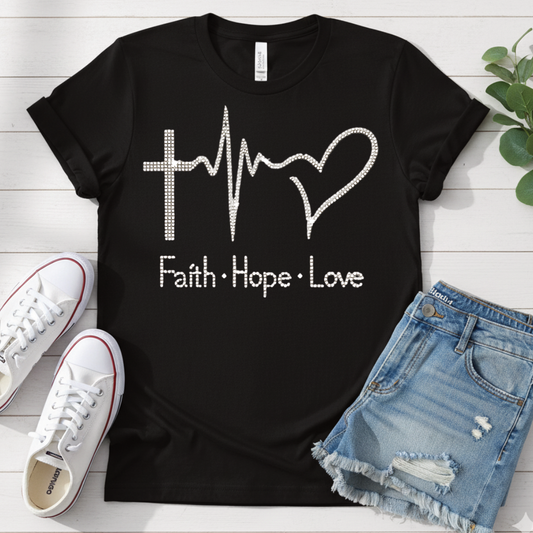 FAITH HOPE LOVE T-SHIRT
