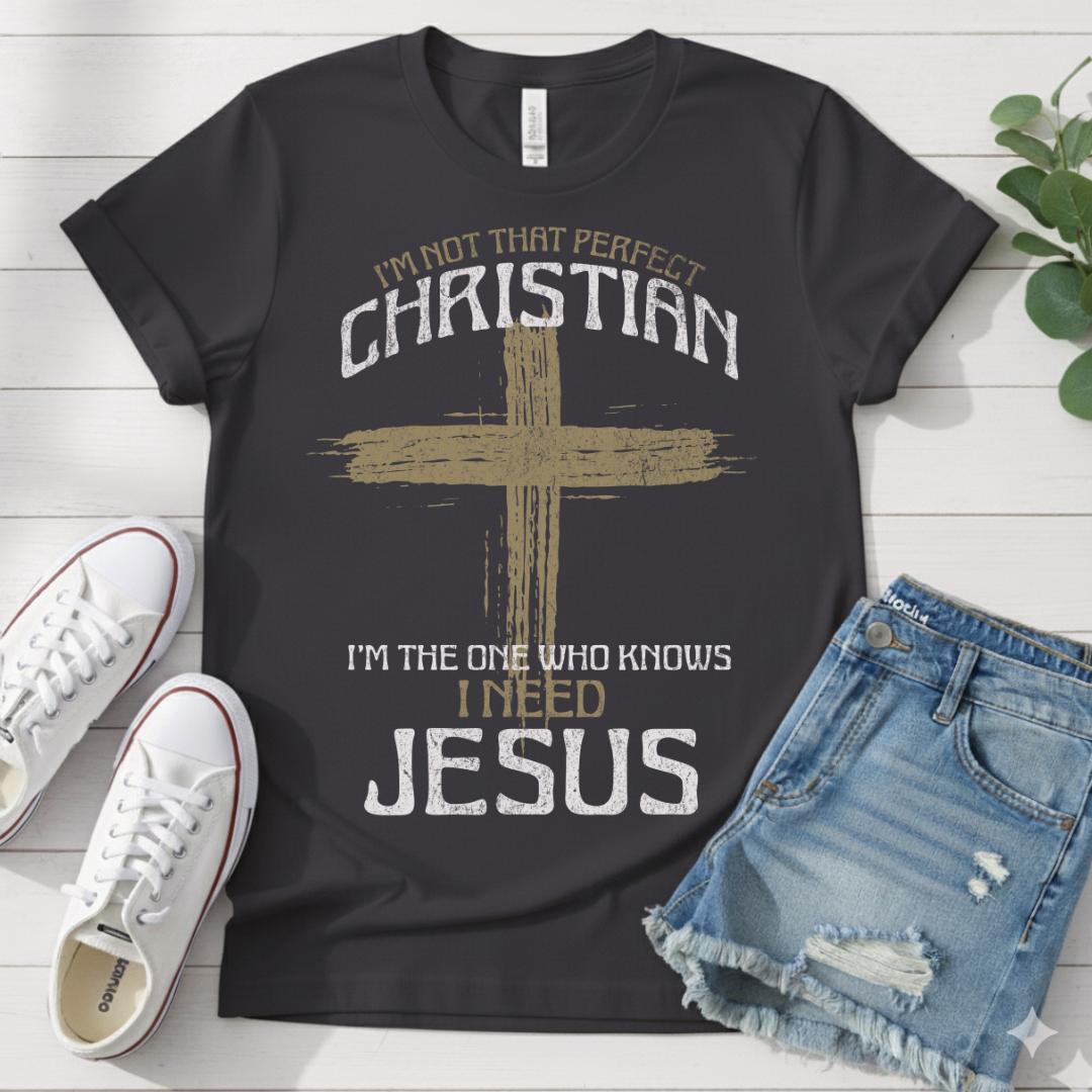 CHRISTIAN CROSS T-SHIRT