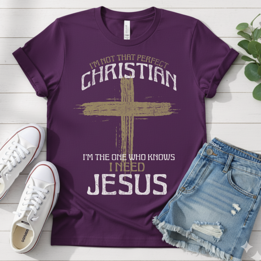 CHRISTIAN CROSS T-SHIRT