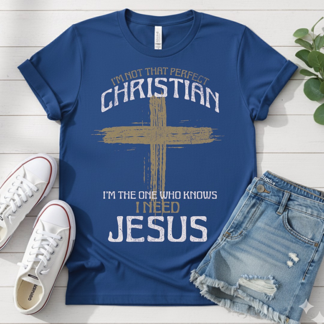 CHRISTIAN CROSS T-SHIRT