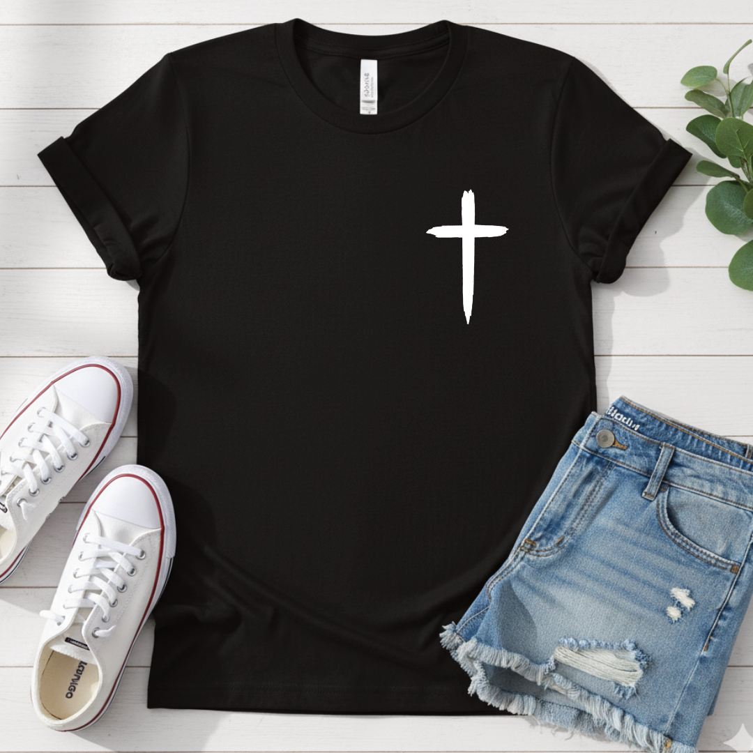 MINIMAL CROSS T-SHIRT