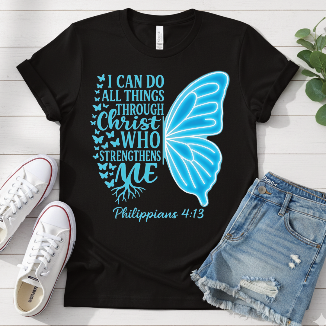 PHILIPPIANS 4:13 T-SHIRT