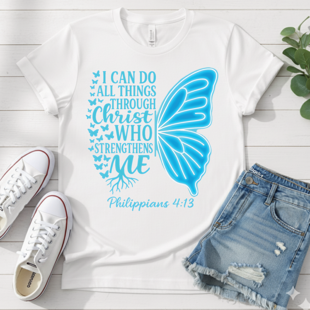 PHILIPPIANS 4:13 T-SHIRT